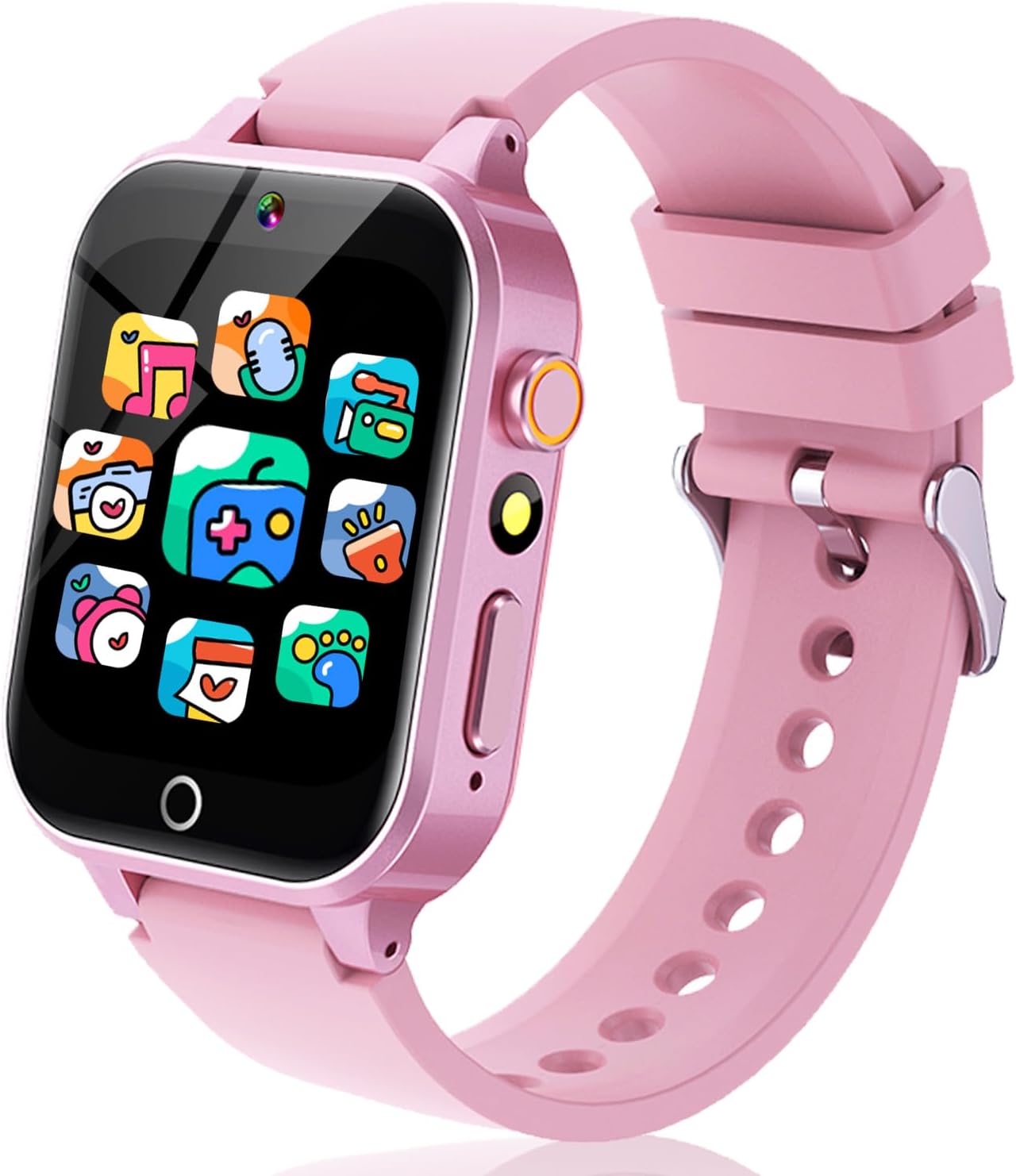 Smart Watch for Kids - Christmas & Birthday Gifts for Girls Age 5-12 with 25 Games, HD Camera, Audiobook, Alarm Clock