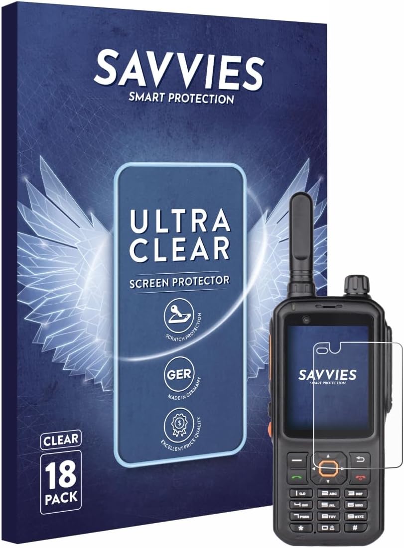 18 Pack Screen Protector compatible with Inrico T320 Protection Film Clear