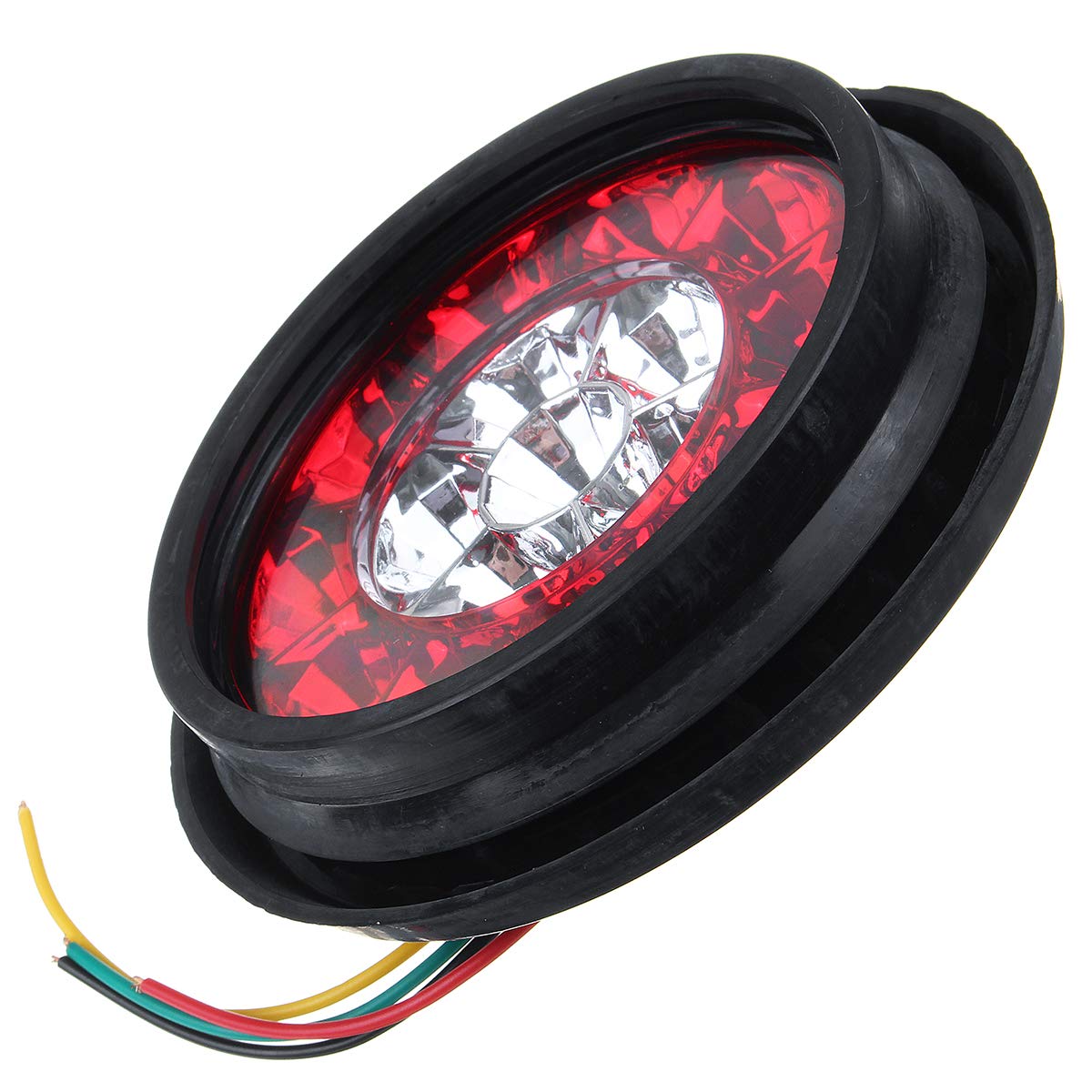 YONGYAO 4PCS 24V 16Leds Indicatori di Direzione per Auto Luci di Arresto per Freno Lampade di Coda Impermeabili per Camion Rimorchio Camion