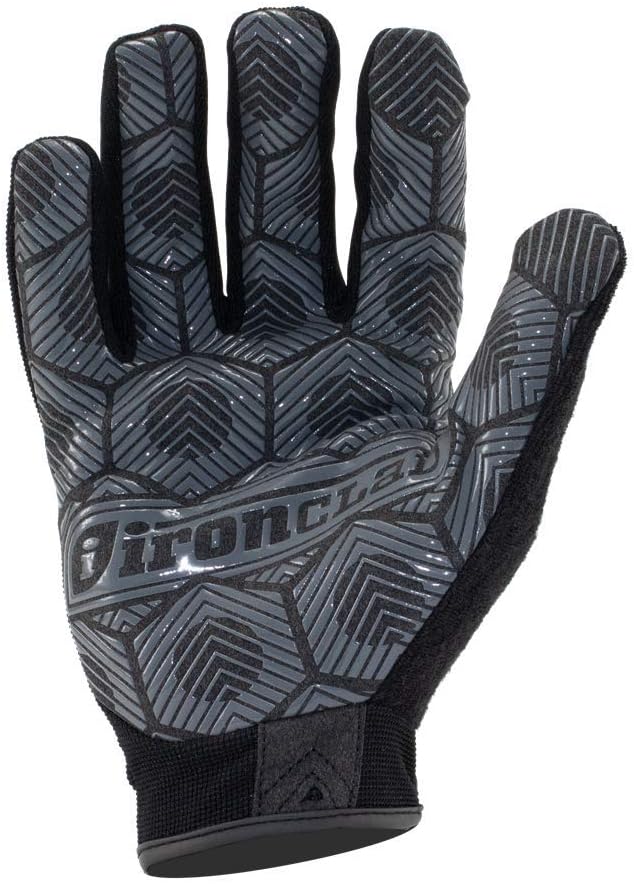 Ironclad Command Grip Work Gloves; Touch Screen Gloves Conductive Palm & Fingers, Extreme Grip, Durable, Performance Fit