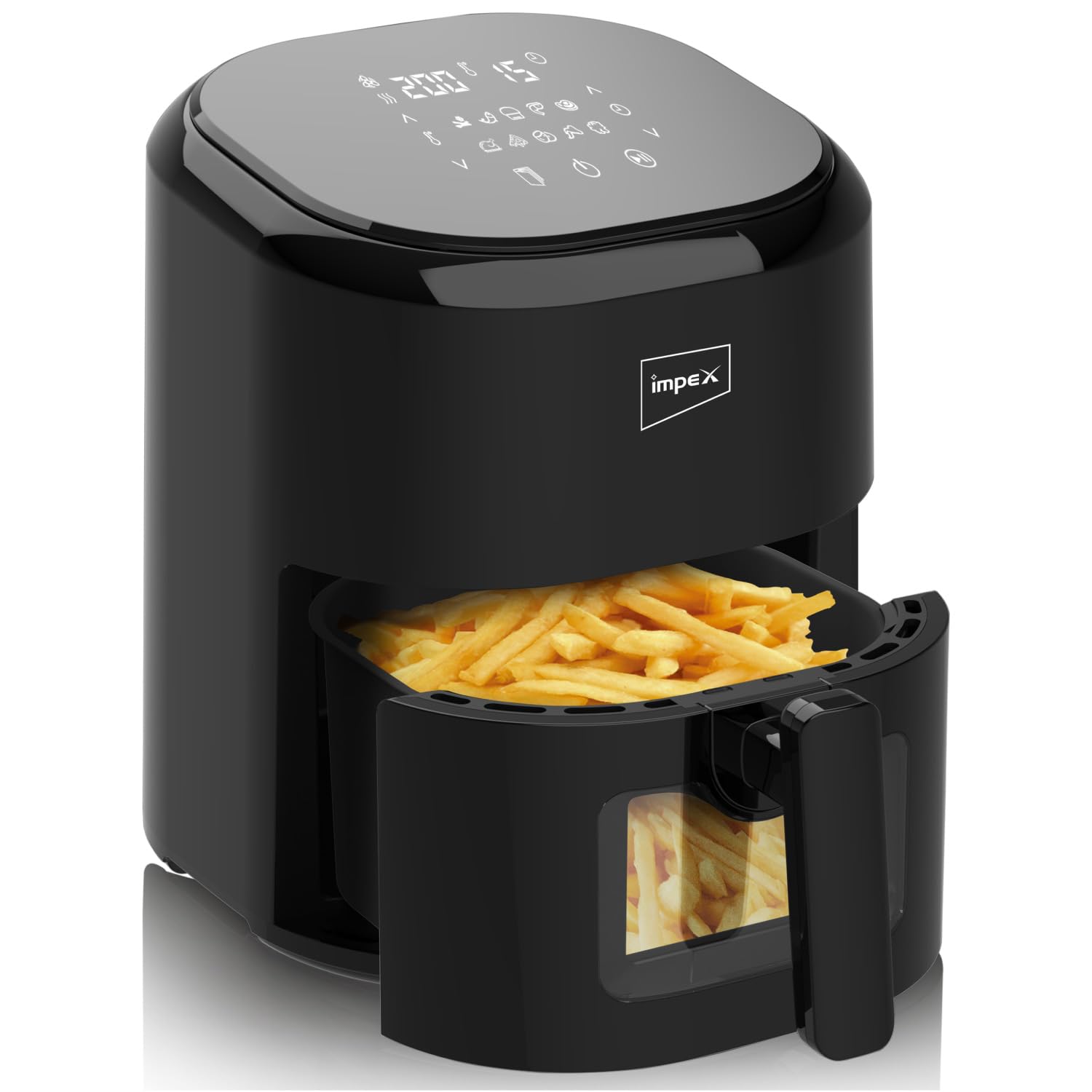 Buy Impex10in1 Digital Air Fryer 4.5 L Smart Fry DS45, Transparent