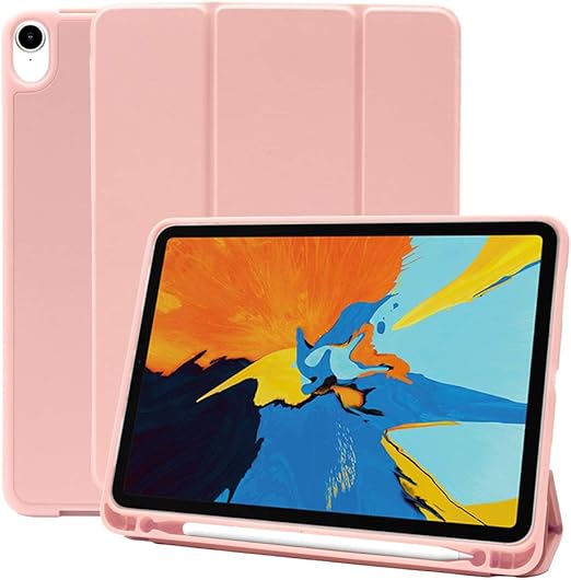 Amazon Co Jp Ms Factory Ipad Pro 11 18 用 ケース Apple Pencil 収納 耐衝撃 カバー アイパッド プロ Ipadpro 11インチ 第1世代 Pro11 スマートカバー ソフト Tpu オートスリープ ピンクサンド Ipdp11 S Hdr Pk 家電 カメラ