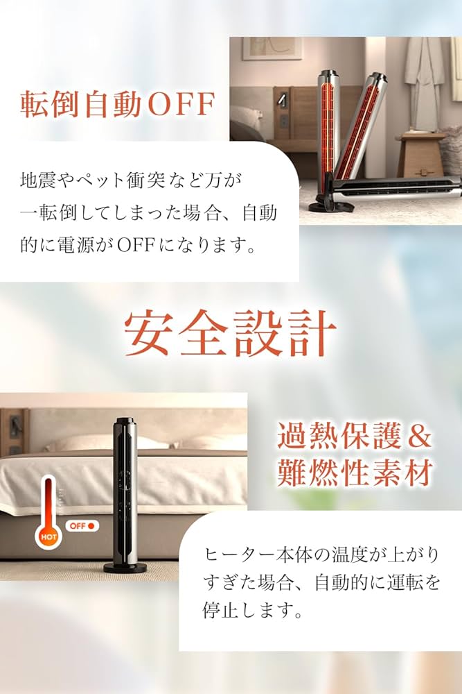 Amazon | sumiren セラミックヒーター 【電気ストーブ ECO省エネ 人気