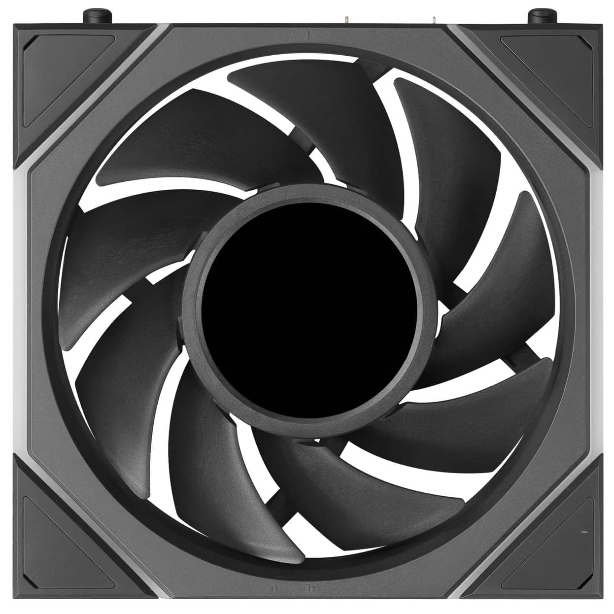Lian Li UNI FAN TL LCD FLEX - Ventola senza fili con ARGB e display LCD, 120 mm, nero, confezione da 3 con controller