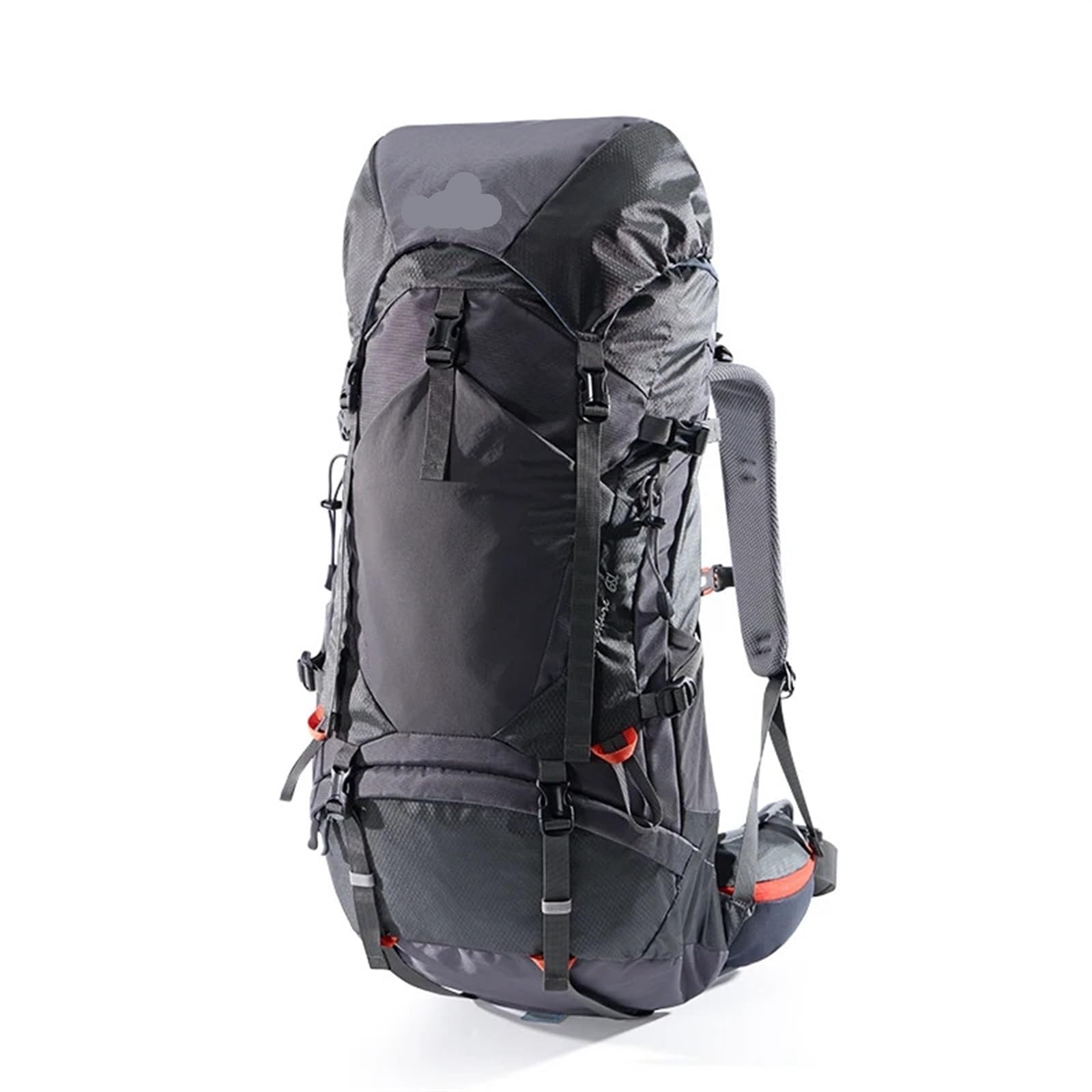 Zaino da trekking da 65 litri Borse da alpinismo professionali impermeabili for uomo Zaino da viaggio da campeggio di grande capacità