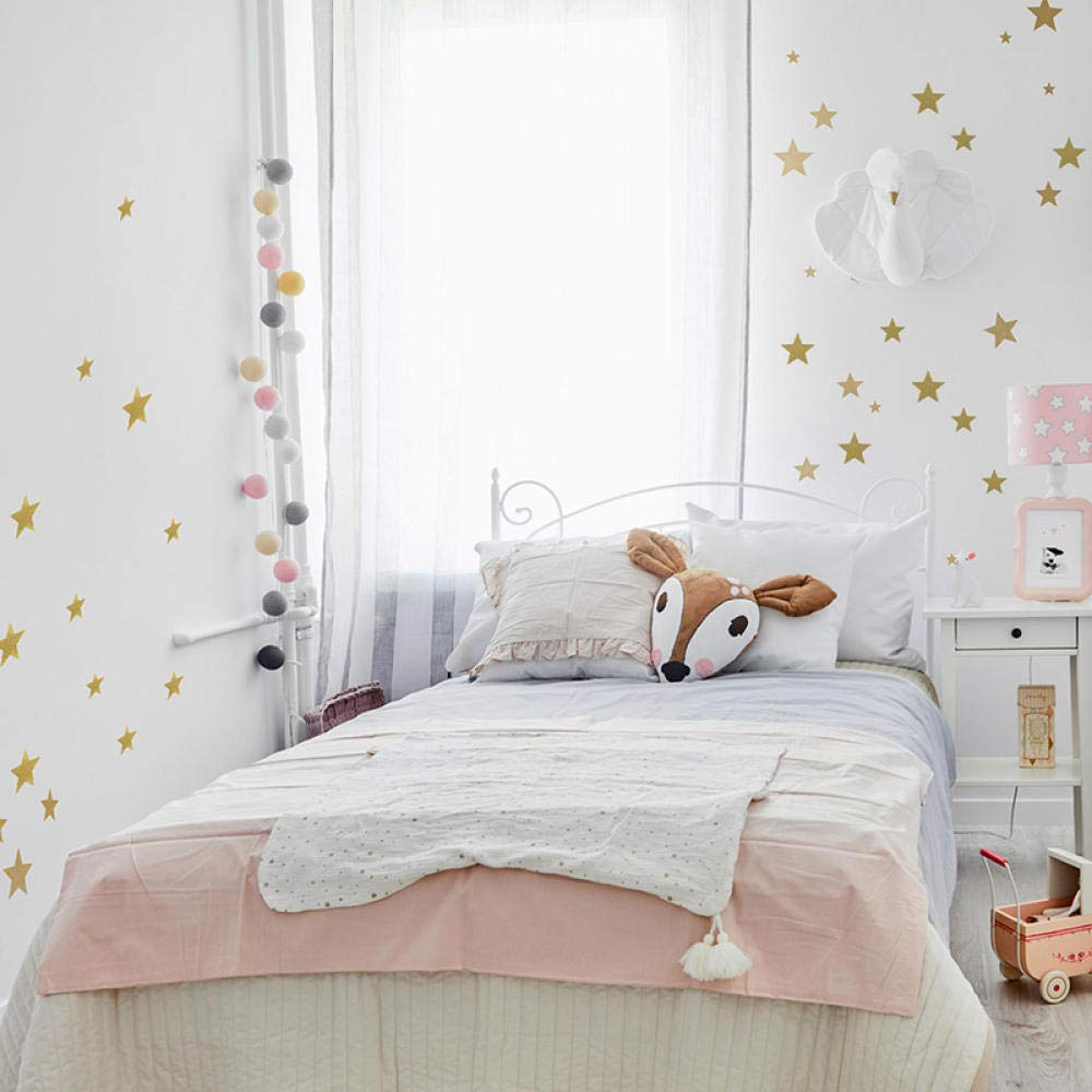 Cartoon Bunny Bear Slapen Op De Maan En Sterren Mu... – Vicedeal