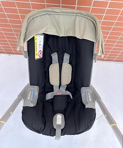 Miniatura 2 de Kit de lavado cambiador, cubierta de toldo, compatible con cochecitos Doona de asiento de automóvil (verde natural)