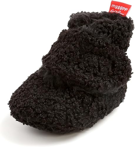Miniatura 6 de Botines para bebés, recién nacidos, niños y niñas, pantuflas cálidas para cuna, calcetines para interiores, primeros caminantes