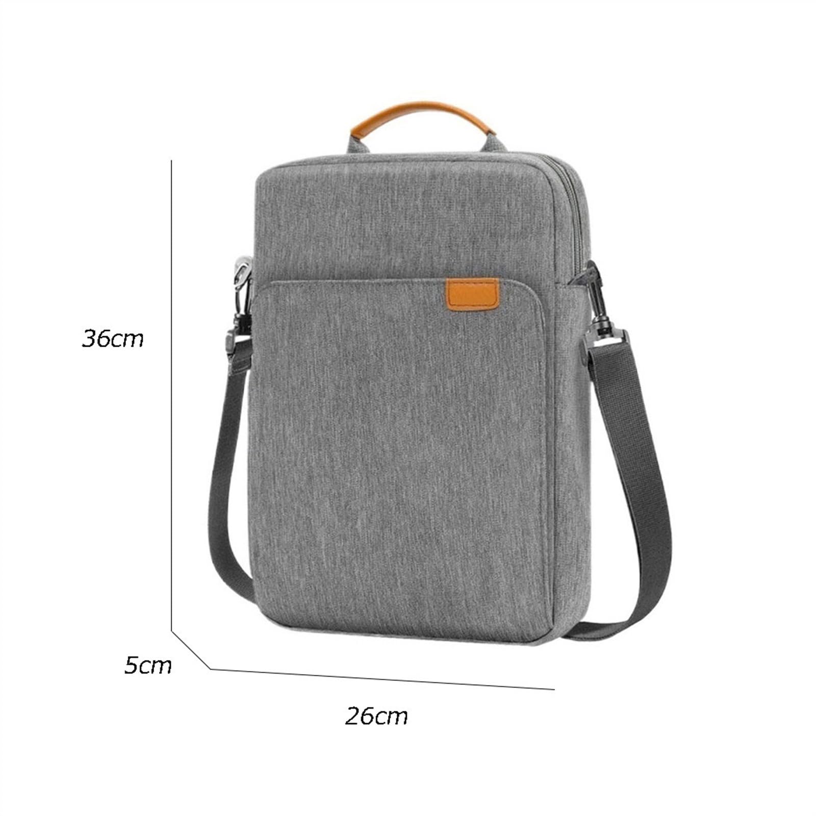Ufficio Borsa a tracolla for tablet portatile for MacBook Air Pro 11 12 9th / 10.5 "11" Custodia for iPad for Surface HP DELL Cartella