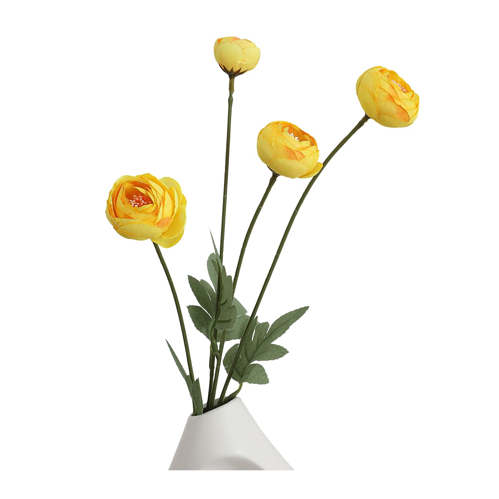 pidodou Artificial Silk Camellia Flowers with Flexible Stems for Home Living Room Decor Wedding Floral Arrangements And Tabletop Centerpieces 60cm [object Object]