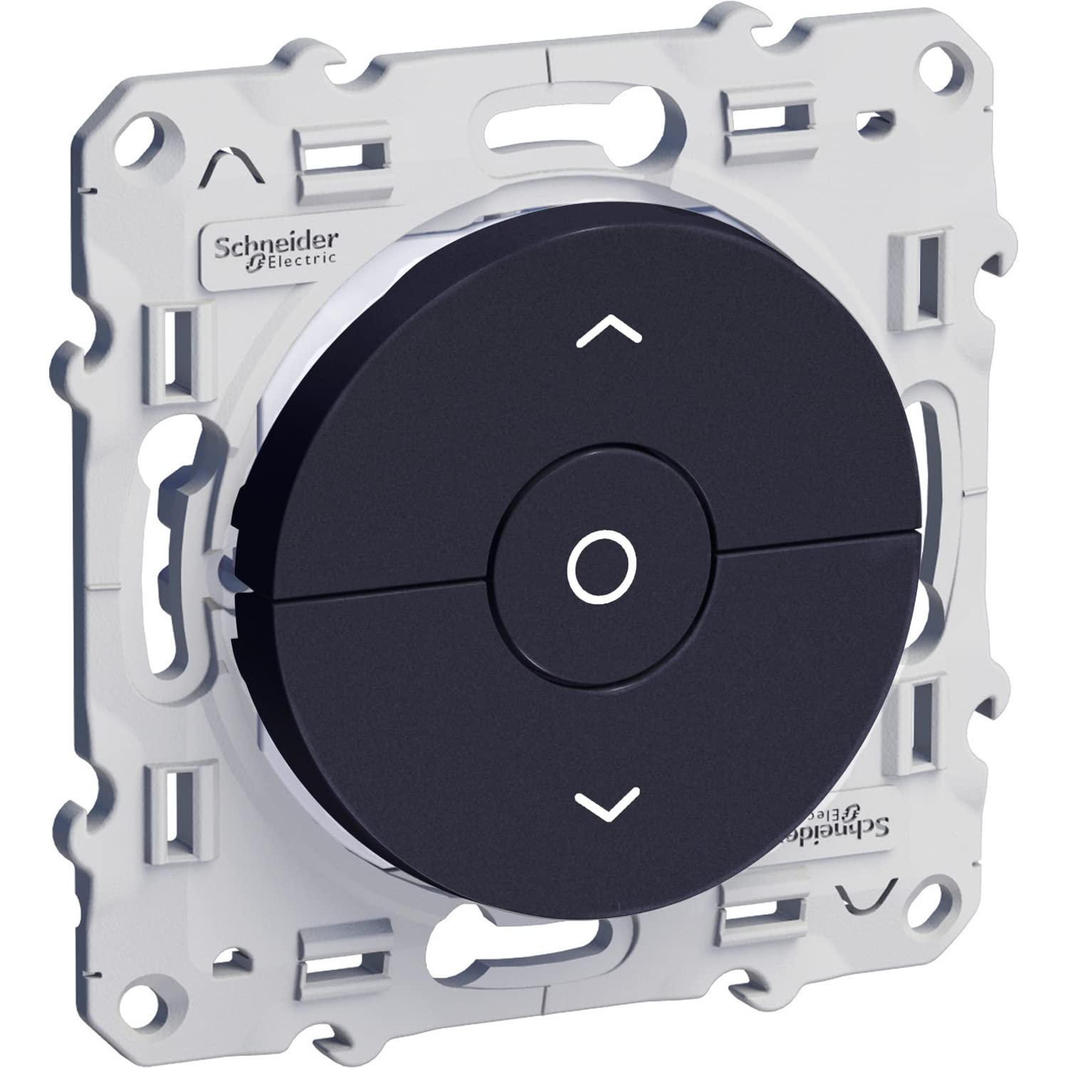 Schneider Electric - Odace, interrupteur Anth., 3 boutons montée/descente/stop pour volets-roulants - S540208