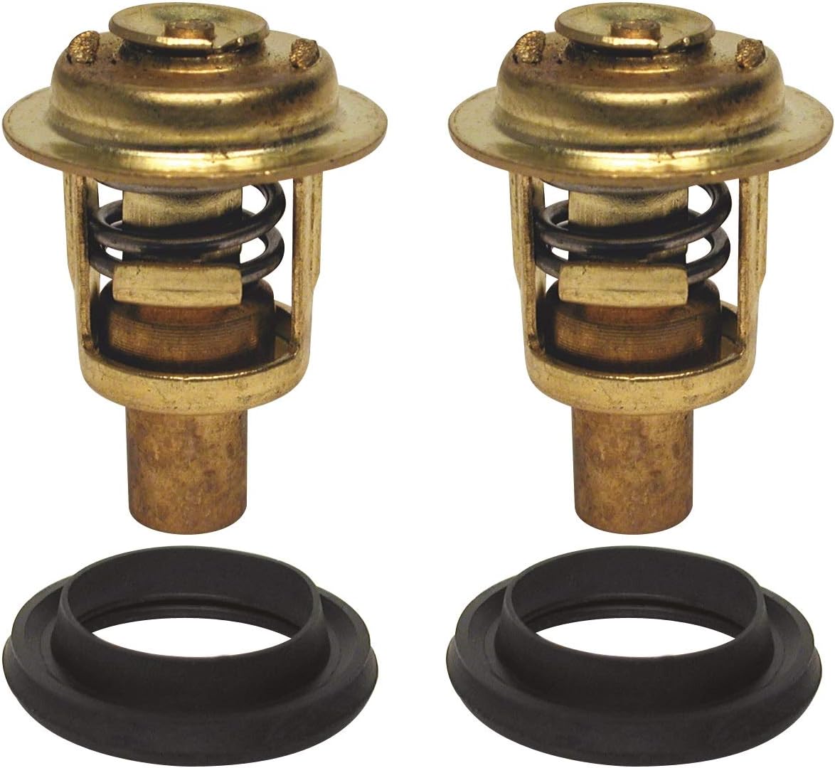 Great Lakes Memories GLM Thermostat Kit 143 for Mercury Mariner V6 135, 150, 175, 200 Hp, Replaces 75692Q2