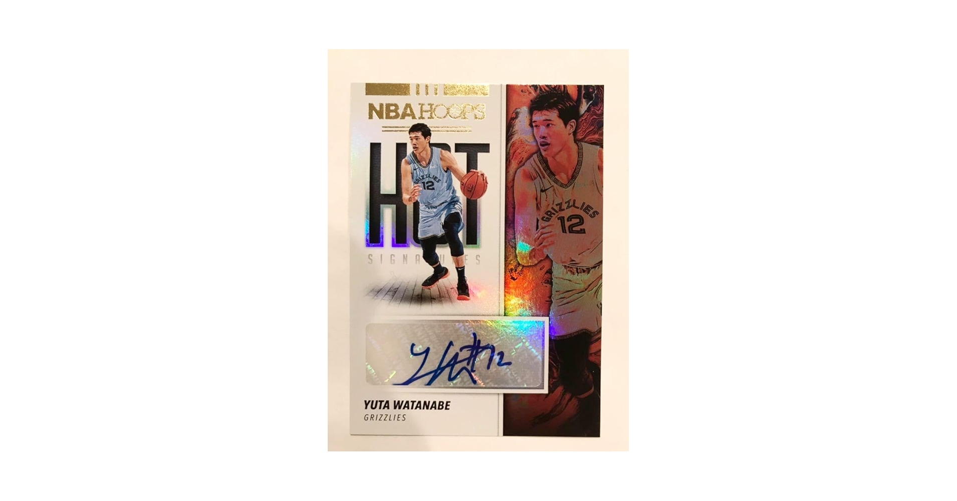 Panini NBA メンフィス・グリズリーズ 渡邊雄太 直筆サインカード 25枚限定】Yuta Watanabe RC Auto 渡邊雄太 サイン 49シリ 渡邊
