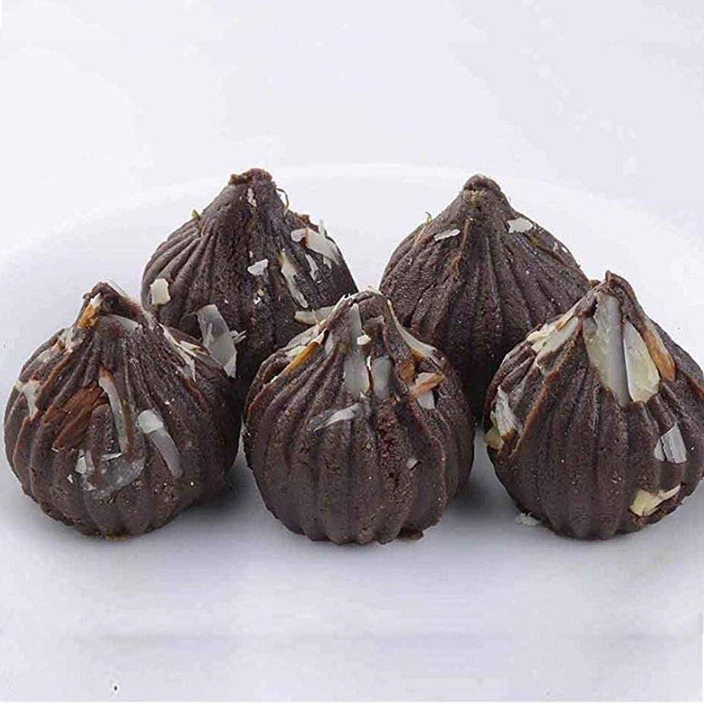 Garden Of Arts Silicone Modak Mould Modak Shape 15 in 1 Chocolate Mould| Silicon Brown Chocolate Moulds for Ganesh Chaturti Festivals - Image 3 thumbnail