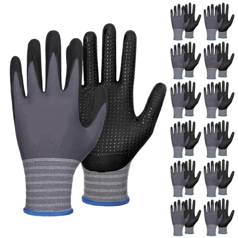 Générique Gants de travail en tricot, protège-mains respirant