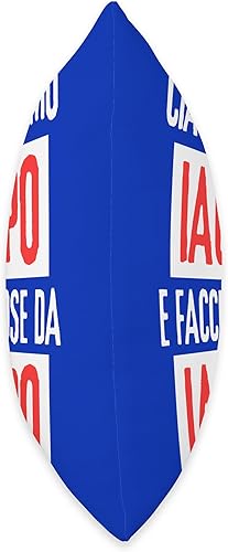 Miniatura 2 de Ciao Sono Faccio Cose Da Iacopo Personalizzato - Almohada personalizada, 18 x 18 pulgadas, multicolor