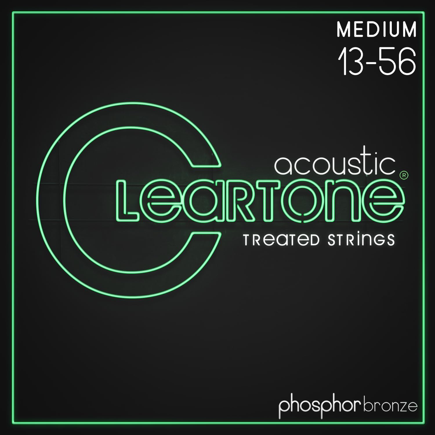 Cleartone Phosphor Bronze Akustikgitarrensaiten (13-56)