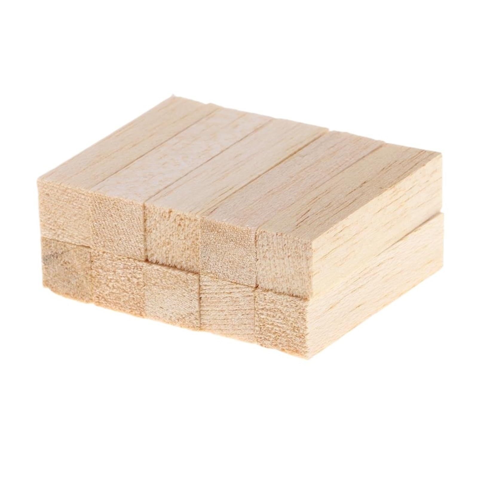 MRVAKDYDI Basswood Carving Blocks, 10 Pcs Balsa Wood Carving Blocks 50mm,80mm(50mm)