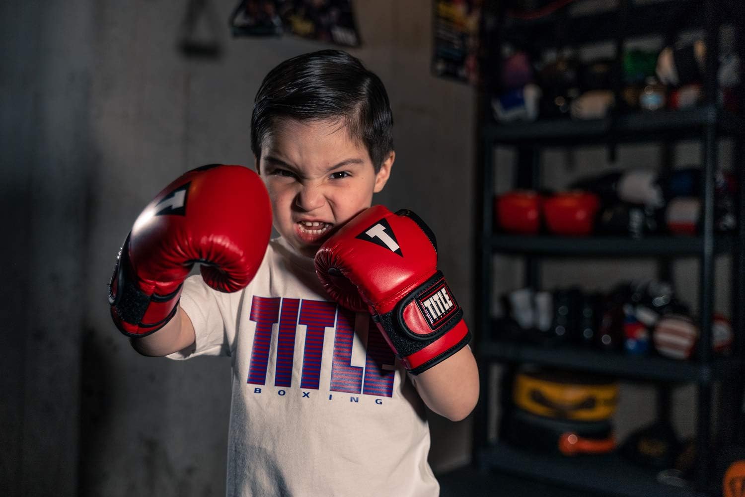 TITLE Youth Boxing Bag Gloves - Kids Boxing Gloves