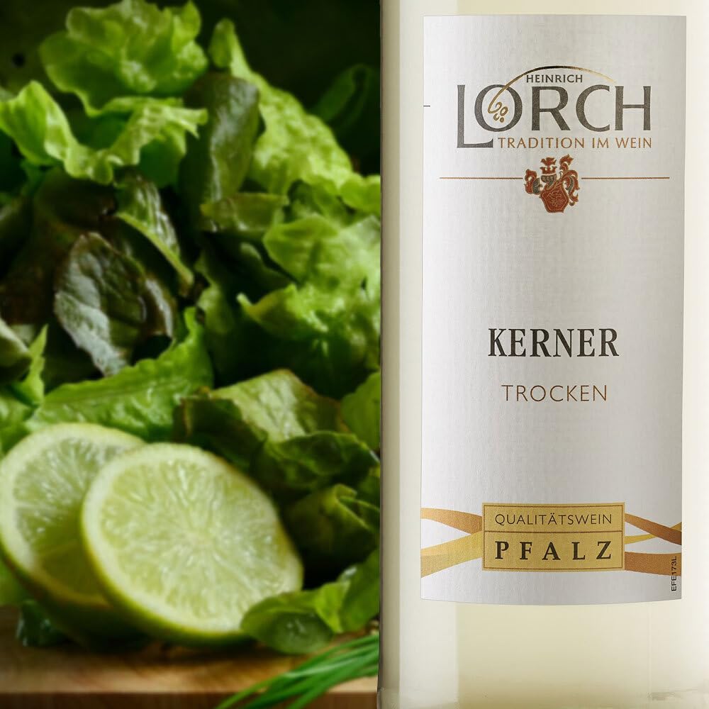 Lorch Kerner QbA, trocken, sortenreines Weinpaket + VINOX Winecards (6x1,0l)