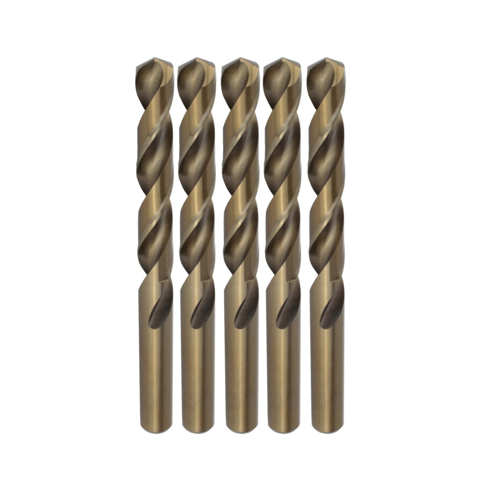 Weischer® - HSS-Co Spiralbohrer Ø 6,8 mm | 5 Stück | Stahlbohrer Metallbohrer Eisenbohrer | Cobald Bohrer für Metall, Stahl, Aluminium, Edelstahl | stabil & bruchfest