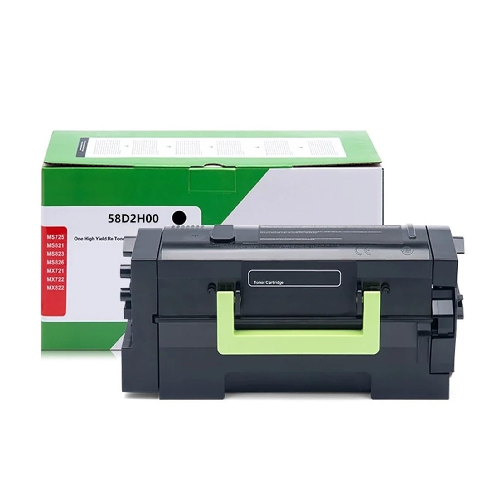 Toner 58D2H00 Con Chip Compatibile Con Lexmark MX721 MX722