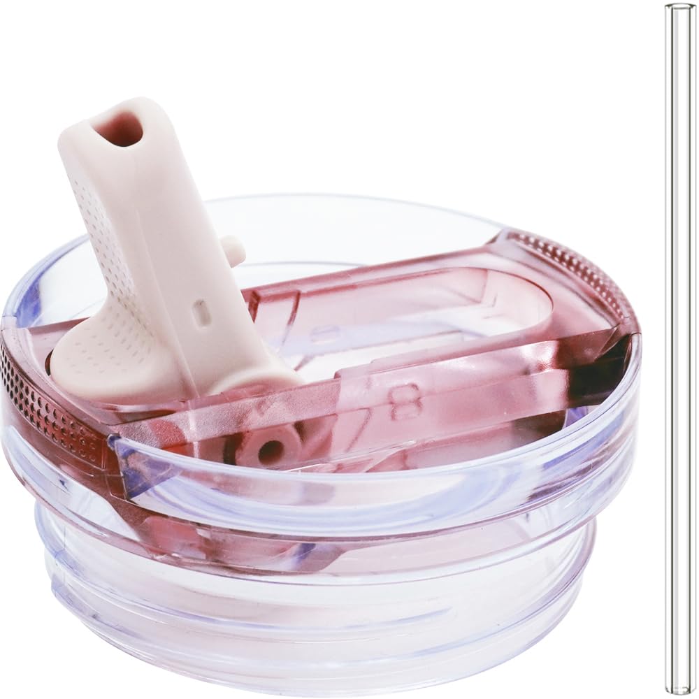 Amazon.com | Dreamfocus 14 oz Leak Proof Flip Straw Lid
