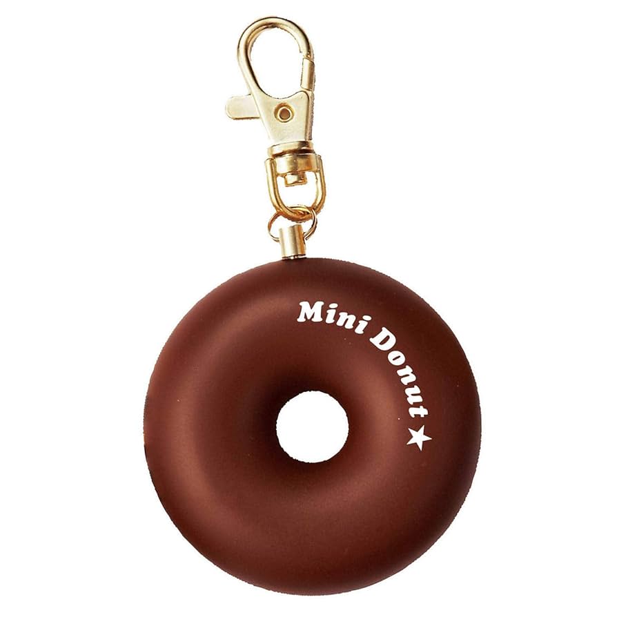 Amazon.co.jp: クツワ 防犯アラーム ミニドーナツ キャラメル