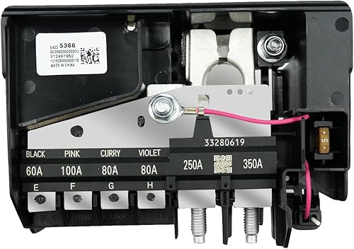 Miniatura 4 de Bloque de fusibles Bloque de distribución de batería Compartimento del motor para Chevrolet Malibu 2016 2017 2018 1.5L y 2.0L Sustituye 84335366