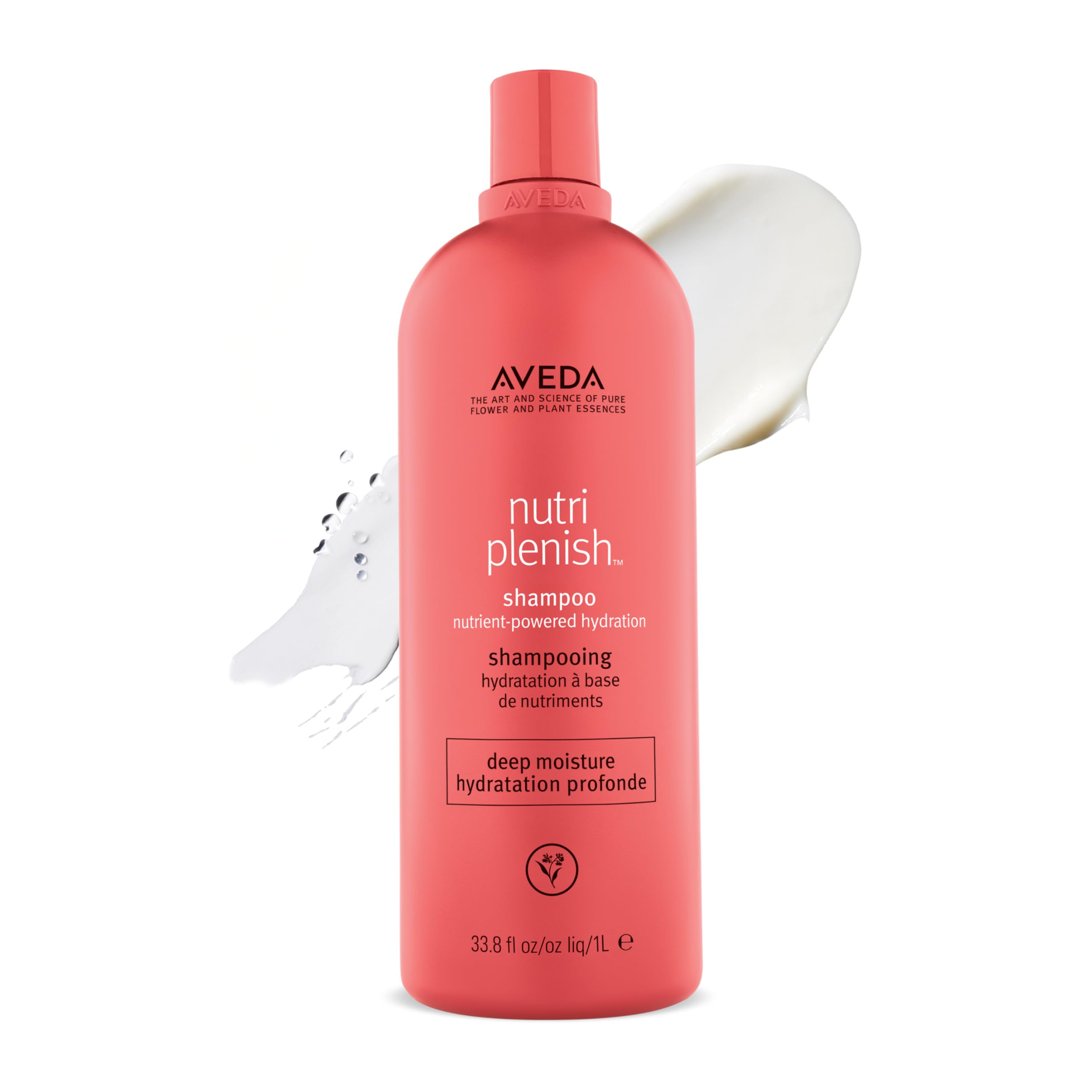 Aveda Nutriplenish Shampoo Deep Moisture, Superfood-Shampoo für trockenes Haar, Bio-Granatapfelöl, Kokosnussöl, Mangobutter, zu 93% natürlichen Ursprungs*