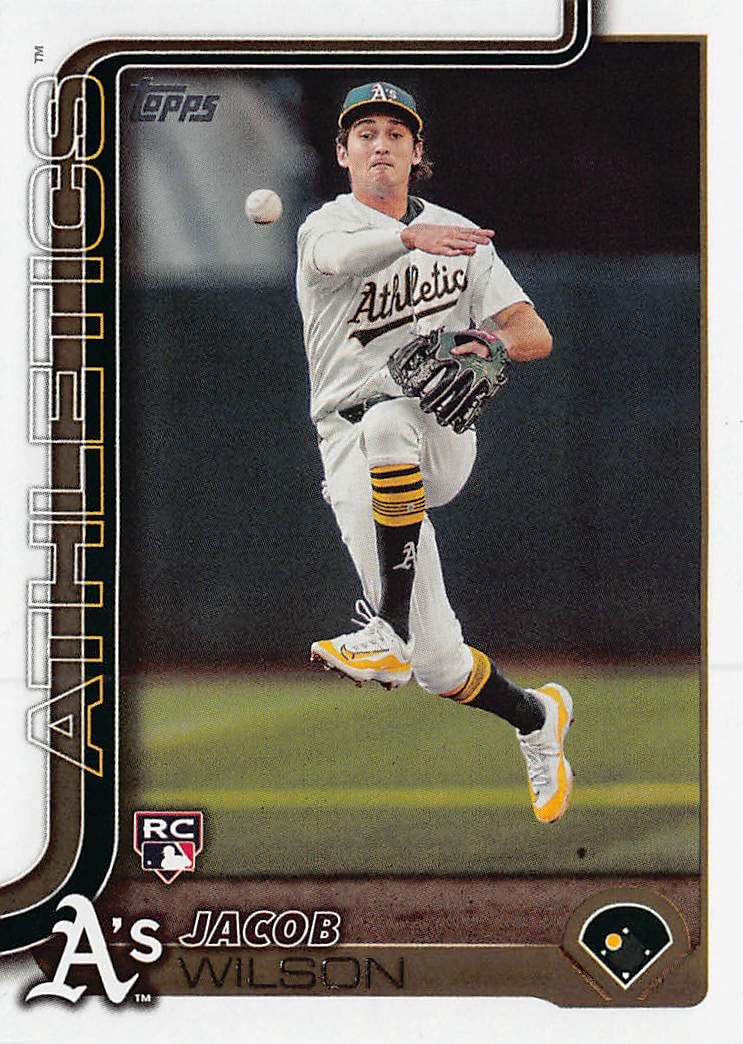 2025 Topps Series 1#314 Jacob Wilson Rookie Card : Collectibles & Fine Art