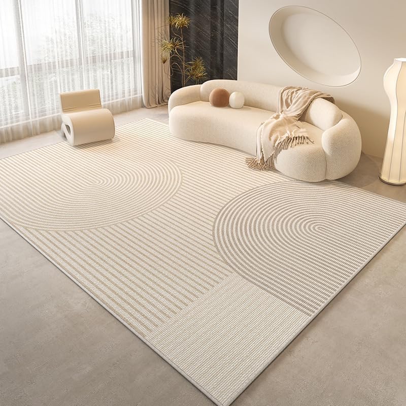 Tapis pour salon et chambre moderne abstrait antidérapant