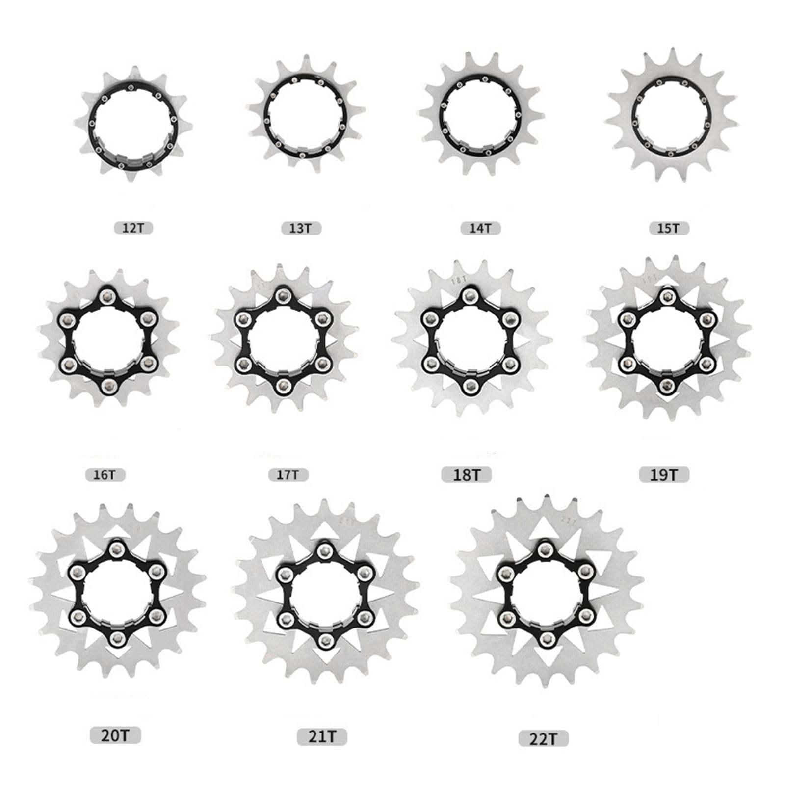 Kit de conversion Single Speed en couleur argent