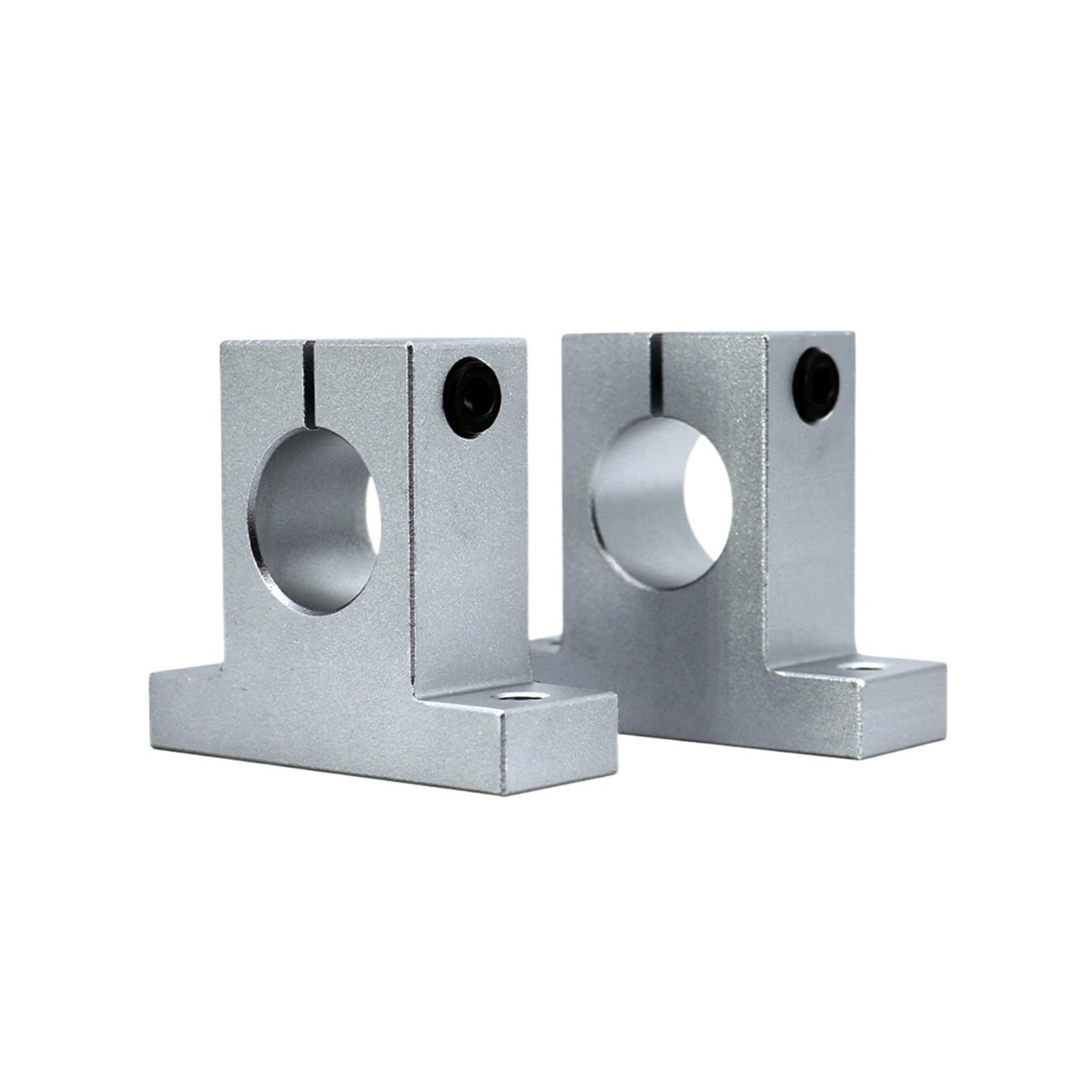 VSPPJYFG 2 Pieces/lot SK8 SK10 SK12 SK16 SK20 SK25 Linear axis Guide Shaft Side Block Support Bearing for 3D Printer(SK8)