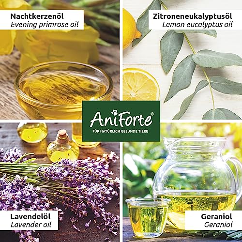AniForte Grasmilben-EX Spray 500ml - Grasmilbenspray für Hunde, effektive & langzeitige Abwehr gegen Grasmilben & Parasiten, beruhigt gereizte Haut & lindert Juckreiz