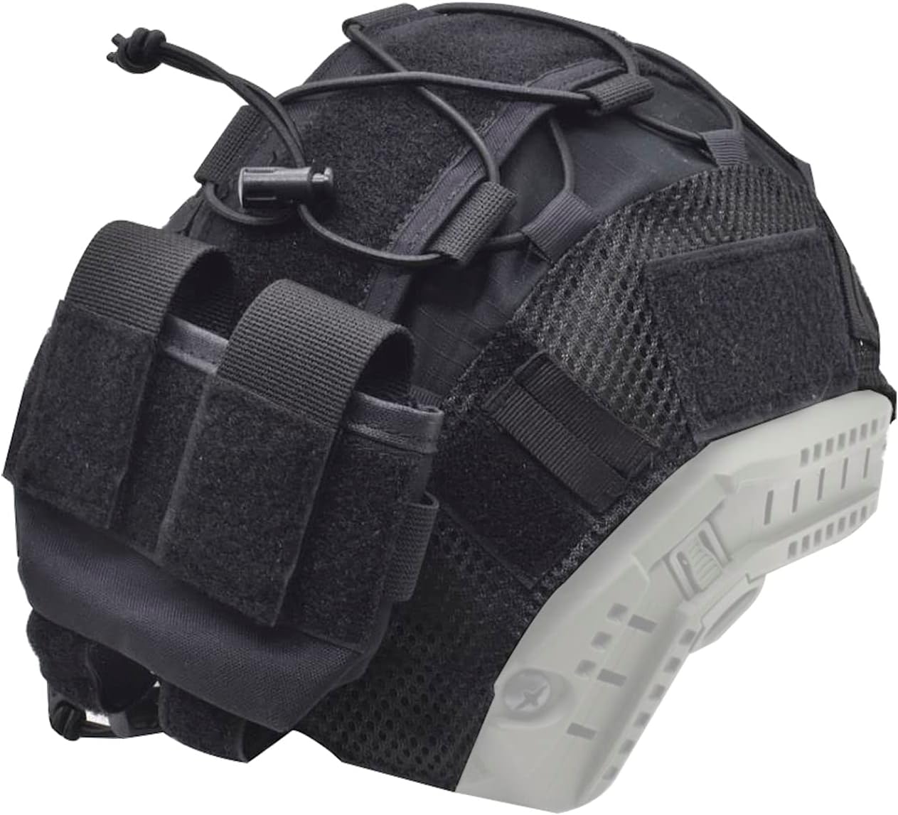Tactical Fast Multicam Helmet Cover and Tactical Helmet Battery Pouch