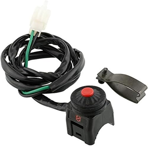 Manubrio apagador de motocicleta universal, botón de cuerno apagador de motocicleta de 22mm.