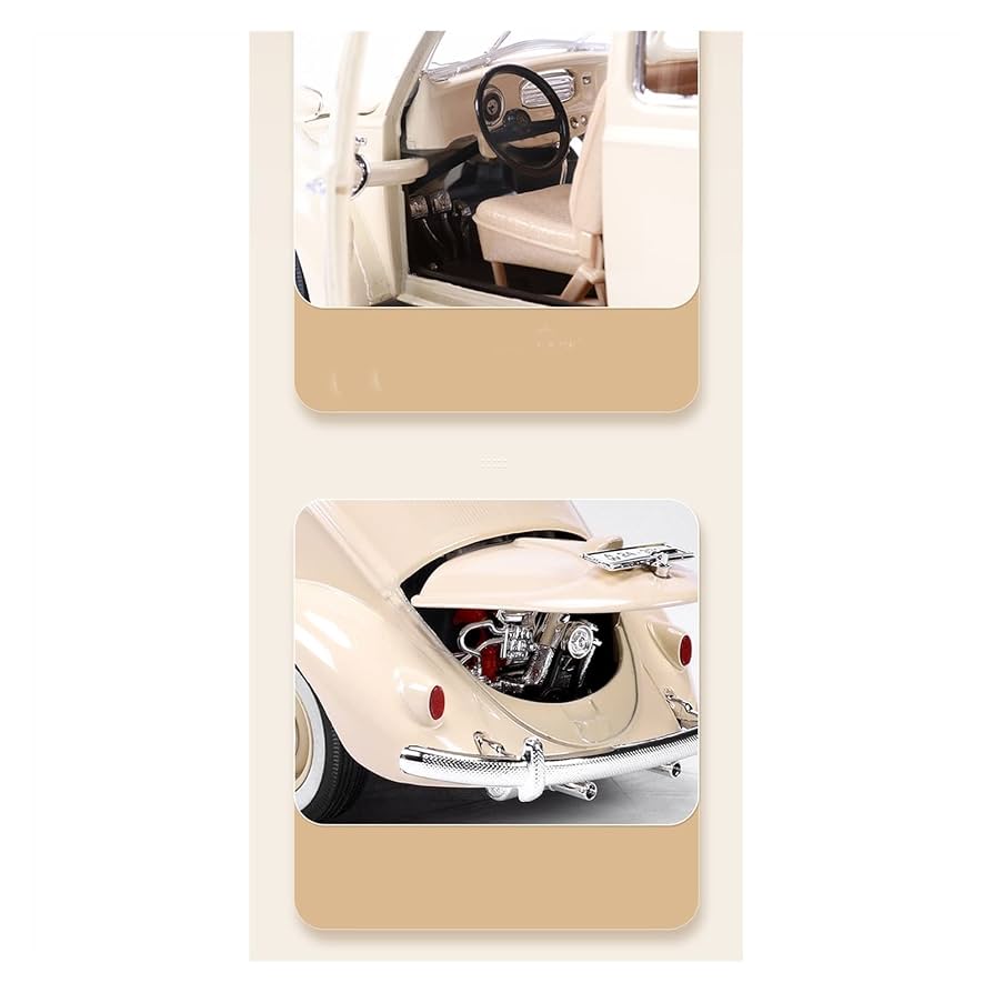 Amazon.co.jp: 1:18 1955 フォルクスワーゲンビートル用 合金