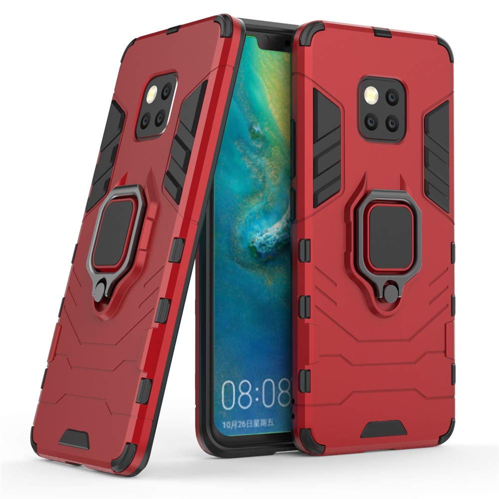 Custodia CHcase 2 In 1 Per Huawei Mate 10 Lite | Cover Antiurto Con Doppio Strato TPU + PC E Supporto Incorporato | Colore Nero - 3