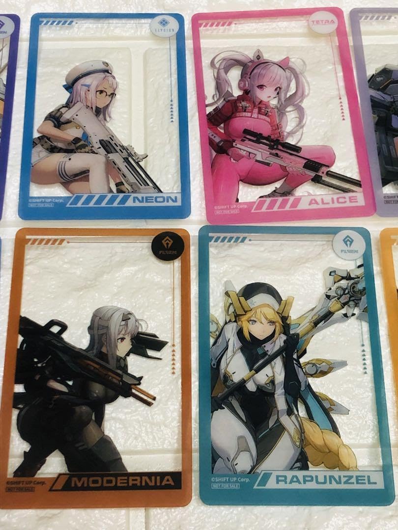 Amazon.co.jp: 韓国限定勝利の女神 nikke ニケ クリアカード 全10種 