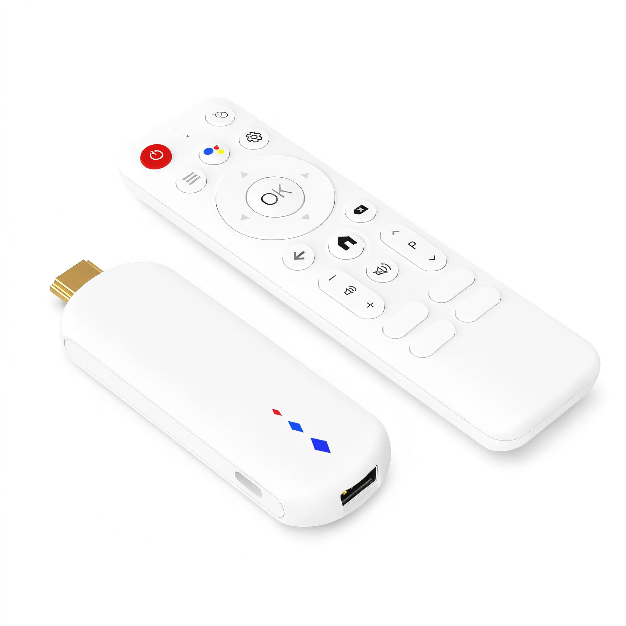Sxhlseller Kij Telewizyjny 4K, Inteligentny Odtwarzacz Multimediów Strumieniowych, Wi-Fi 2.4G 5G, Przenośny Telewizor ze Sterowaniem Głosowym, Cyfrowy Drążek HDMI do Podróży w Domu