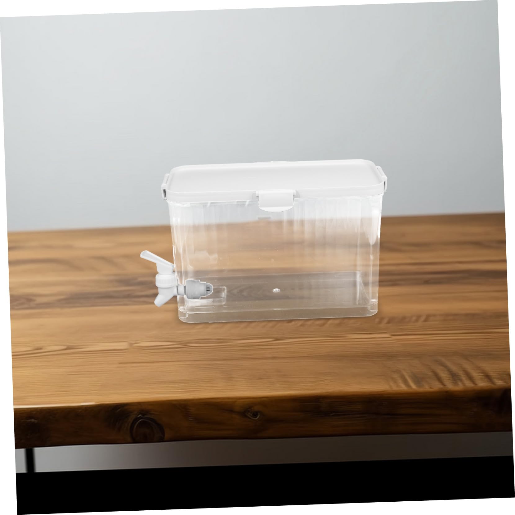 TOYANDONA Dispenser Acqua con Rubinetto Grande Capacità per Frigorifero Contenitore Bevande Freddo per Casa e Ufficio Tanica per Succhi Tè Freddo e Acqua Potabile Facile Apertura Superiore
