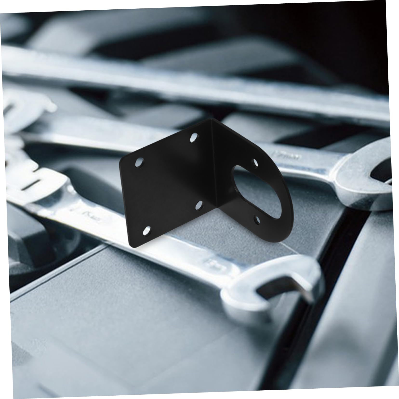 SOLUSTRE Motor Bracket for 550 545 540 Dc Motors l Shaped Mounting Bracket Holder Sturdy Metal Construction Easy Installati