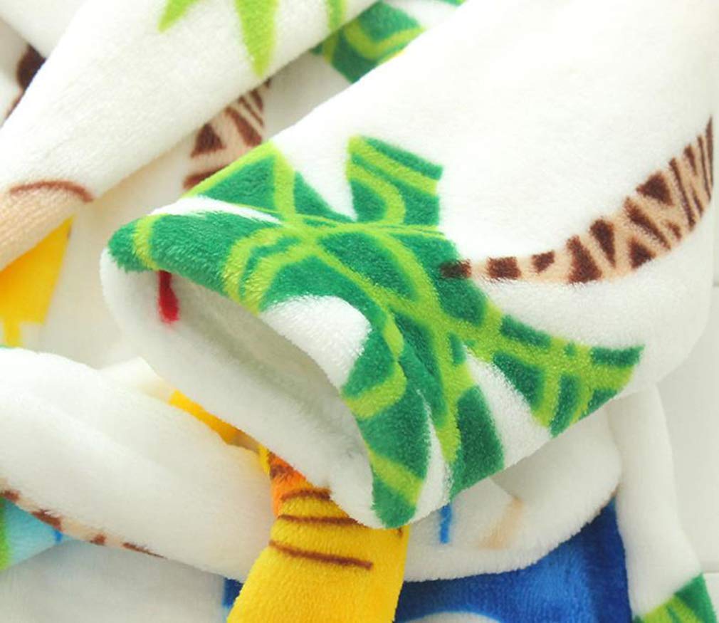 DELEY Peignoir pour Enfants Garçons Filles Robes à Capuche Pyjamas Tout-Petits Vêtements de Nuit Robe de Chambre Douce Chemise de Nuit
