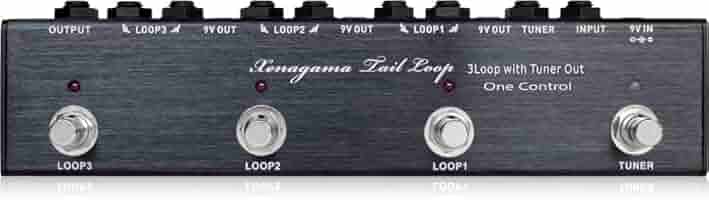 One Control XenagamaTail Loop スイッチャー Xenagama Tail Loop MKIII - 3 Loop with T.O. and BJF Buffer