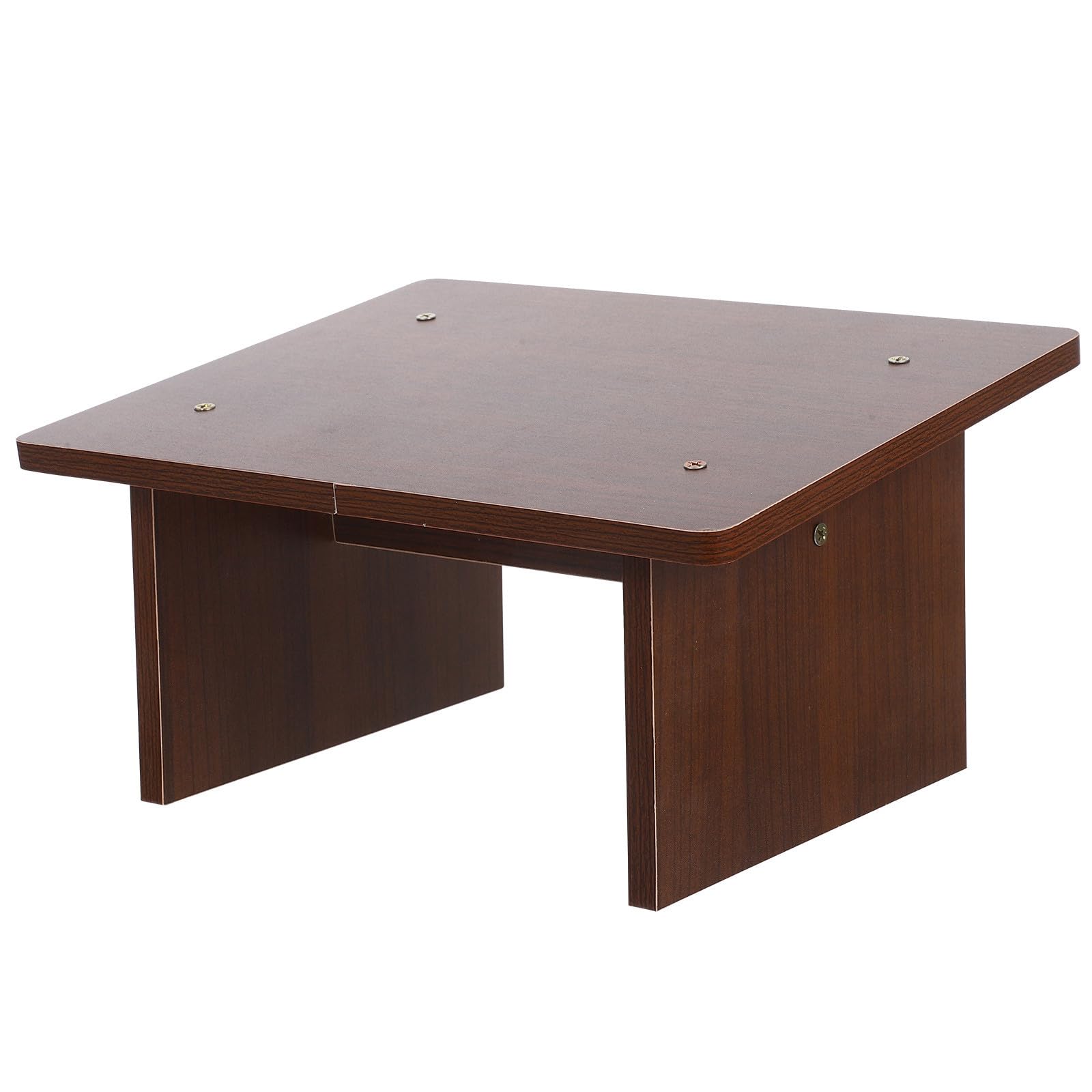 PLAFOPE Reposapiés Moderno de Madera Inclinado Escritorio Taburete