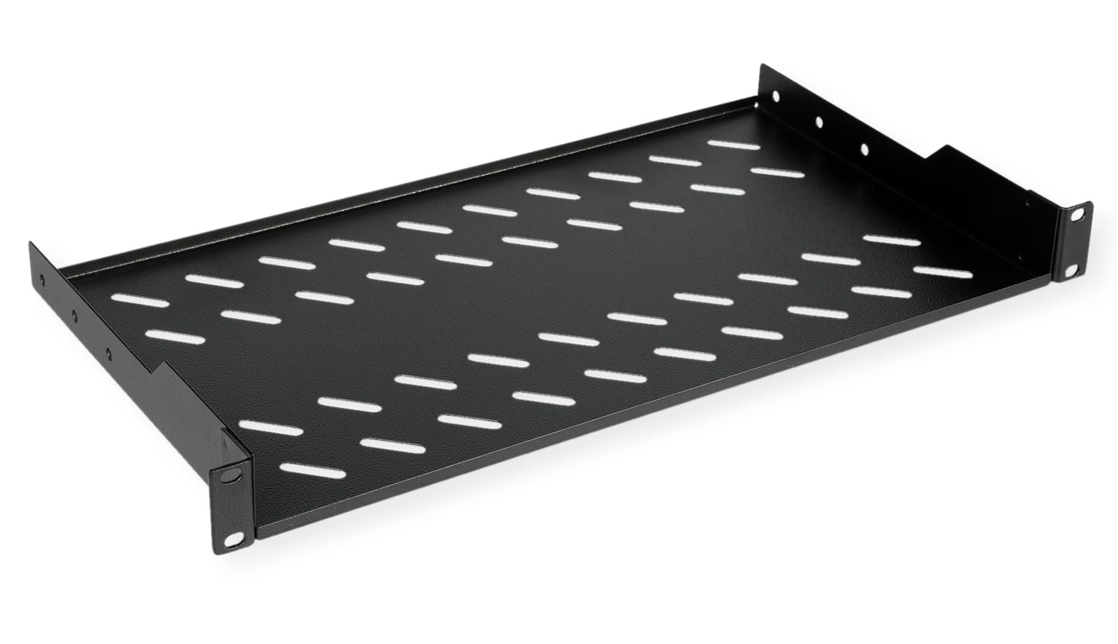 ROLINE Shelf 19 Inches, 1 U, 250 T, 15 kg, Black