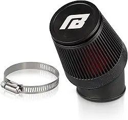 NIBBI Filtro de ar de motocicleta de corrida, filtros de ar universais de 48 mm para bicicleta de sujeira, limpador de carburador de motocross para Pit Bike Scooter Moped YAMAHA HONDA SUZUKI KAWASAKI ATV (48 mm)