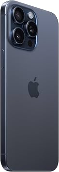 Apple iPhone 15 Pro Max (512 GB) — Titânio Azul | Amazon.com.br