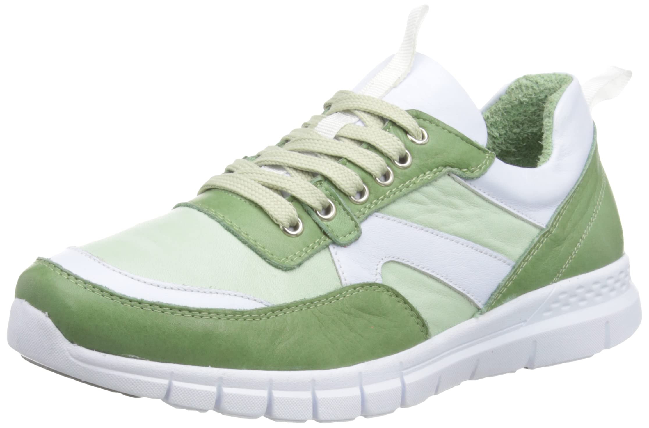 Andrea Conti 1703602, Sneaker, Papyrus/weiß/pastellgrün,